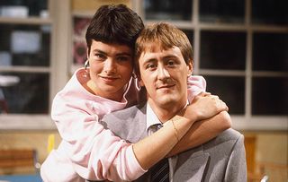 Nicholas Lyndhurst and Janet Dibley in The Two of Us