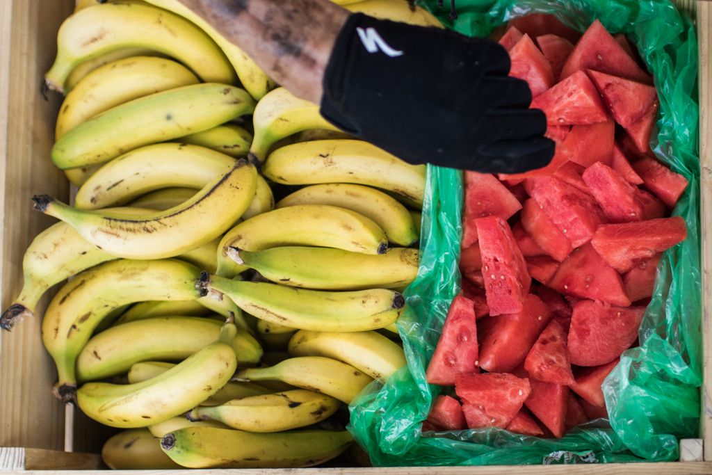 Banana or watermelon?