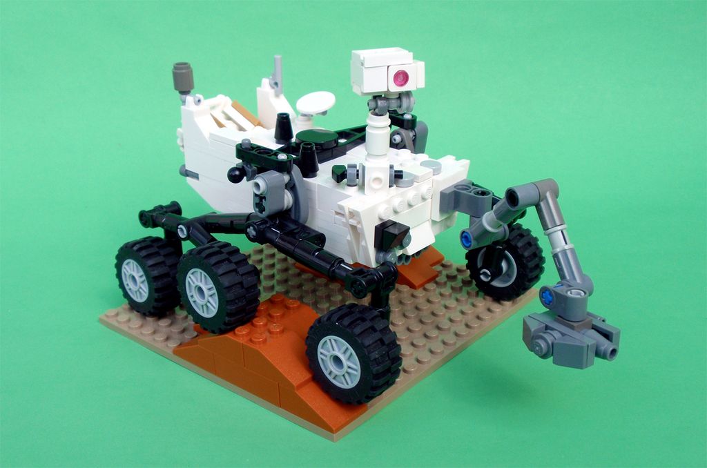 How to Build Your Own LEGO Mars Rover Curiosity | Space