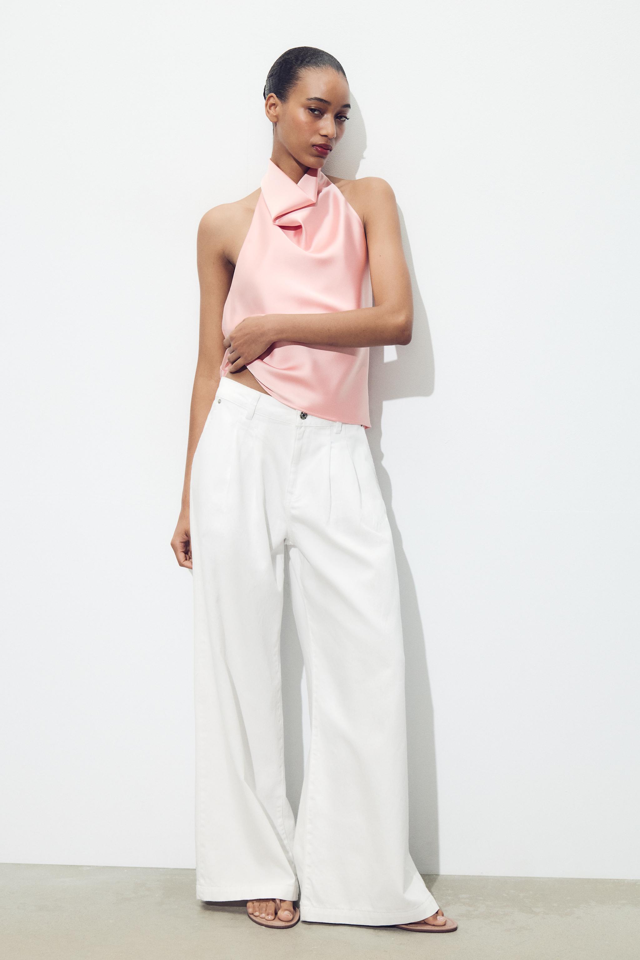 Satin Halter Top