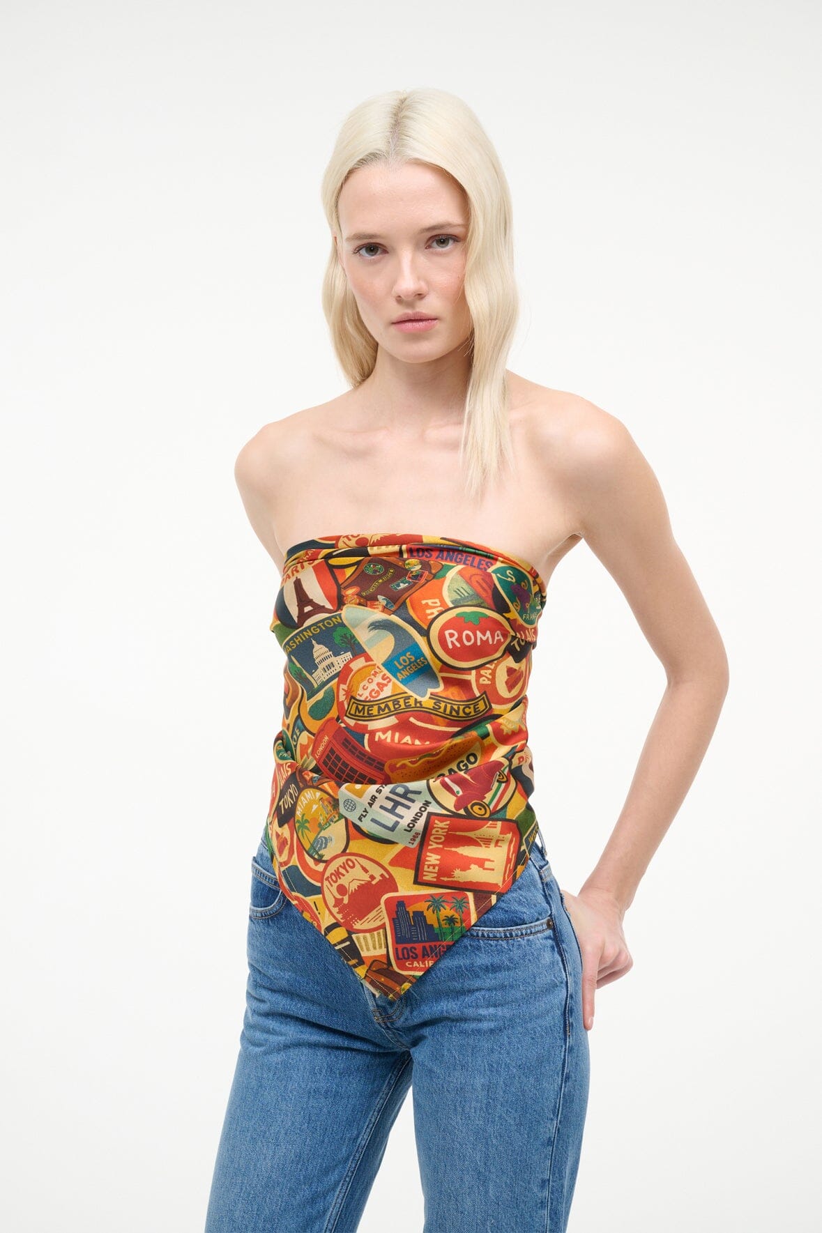 Cecile Silk Scarf | Destination - Destination