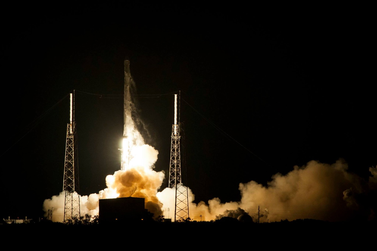 SpaceX CRS-5 Liftoff