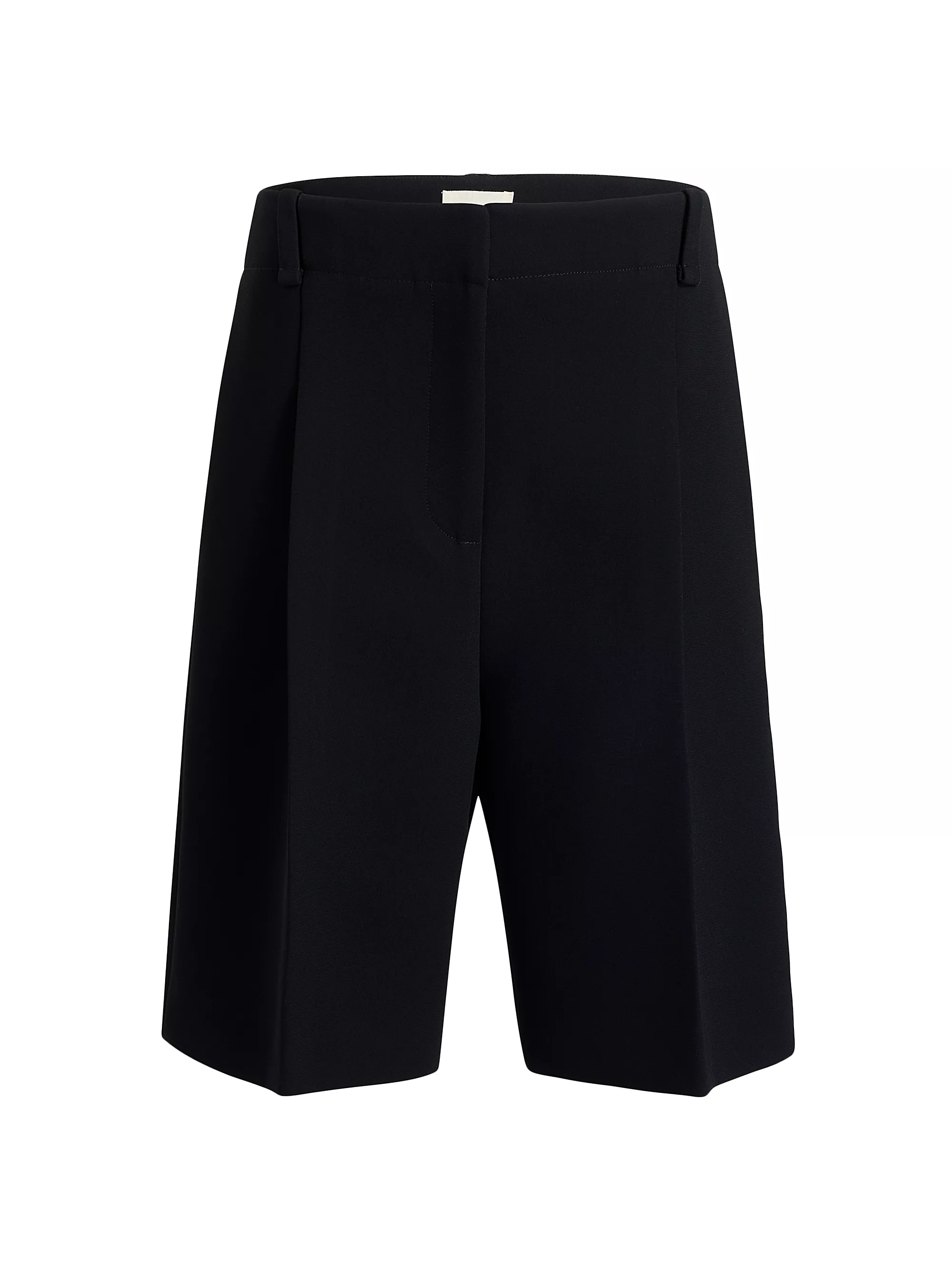 Laden Pleated Wide-Leg Shorts