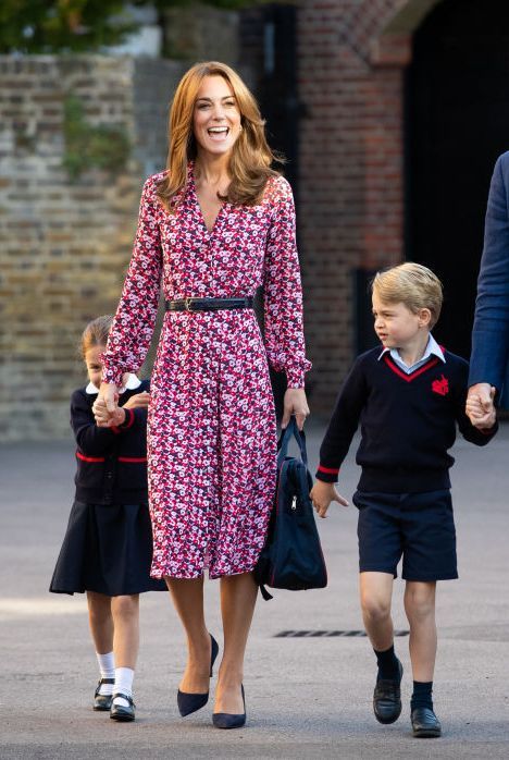 princess charlotte's first day of school