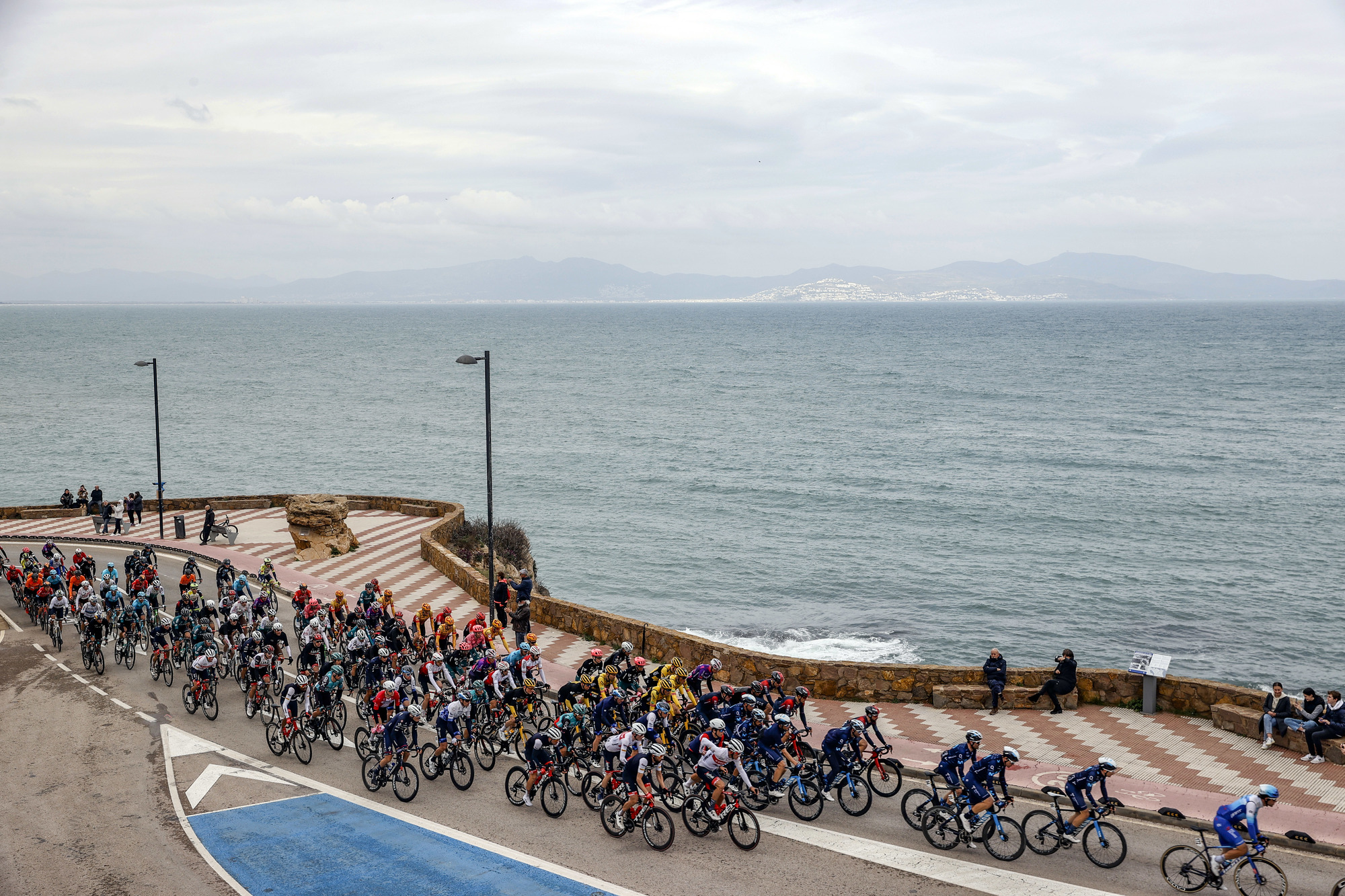 Volta Ciclista a Catalunya 2022 101st Edition 1st stage Sant Feliu de Guixol Sant Feliu de Guixols 1712 km 21032022 Scenery photo Luis Angel GomezSprintCyclingAgency2022