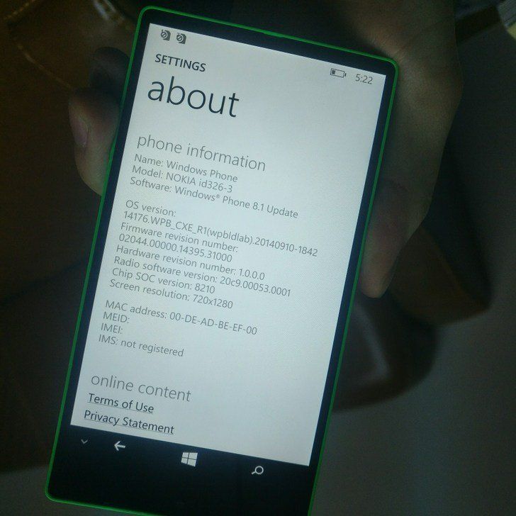 NOKIA id326-3