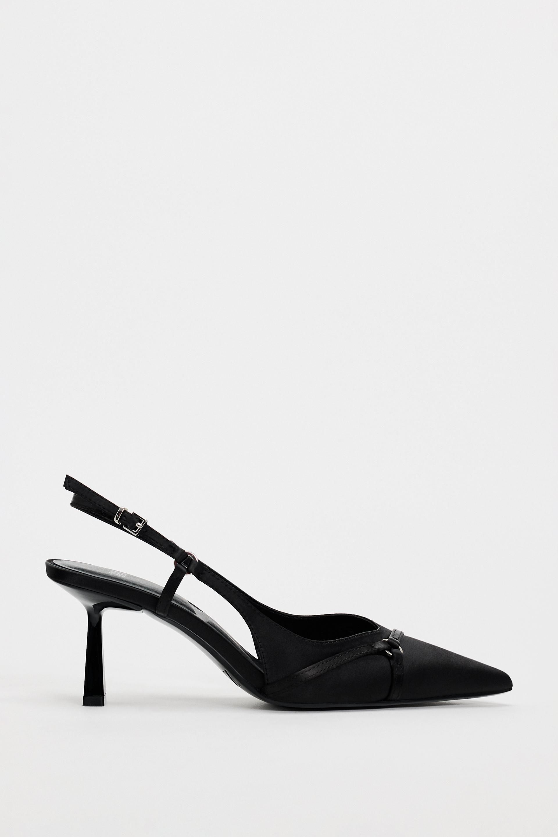 Strappy Heeled Slingbacks
