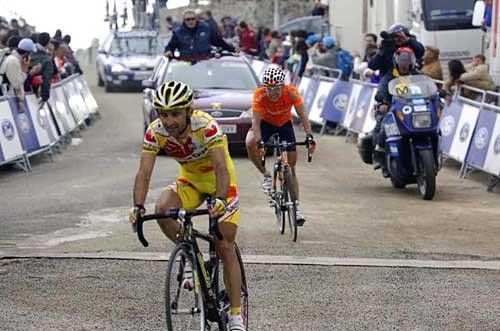 Leonardo Piepoli (Saunier Duval-Prodir) was fifth.