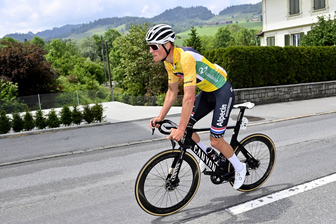 Tour de Suisse 2021 - 85th Edition - 4th stage Sankt Urban - Gstaad 171 km - 09/06/2021 - Mathieu Van Der Poel (NED - Alpecin-Fenix) - photo Peter De Voecht/PN/BettiniPhoto&Acirc;&copy;2021