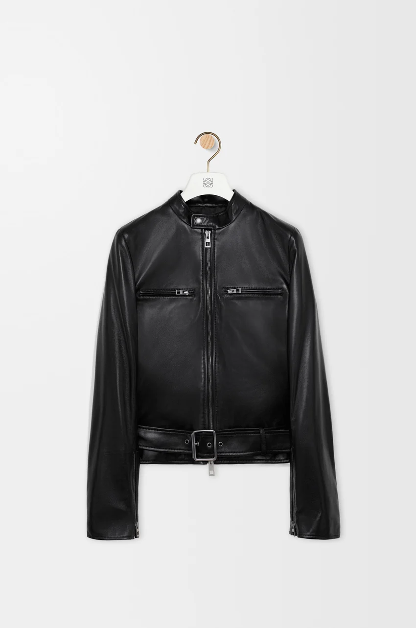 Loewe, Biker jacket in nappa lambskin
