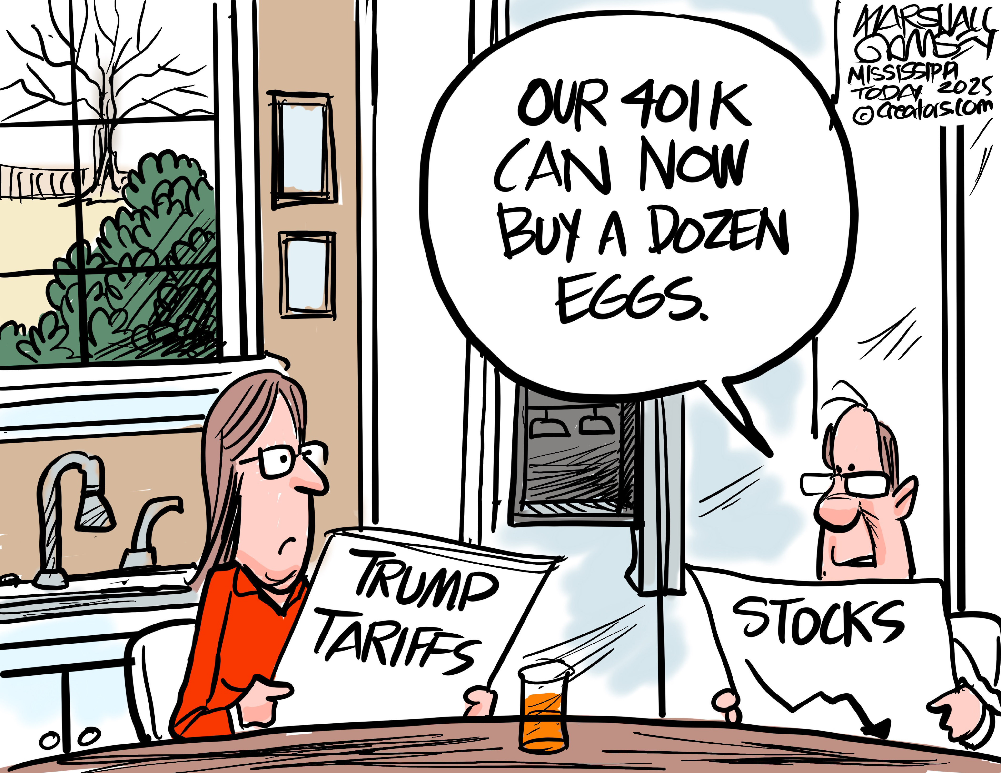 Political Cartoon