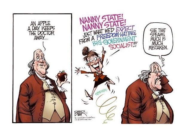 Sarah Palin: Nanny state nanny