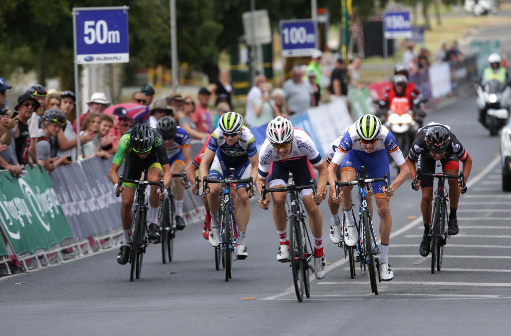 The sprint for silver was on by Alex Porter ahead of Lucas Hamilton