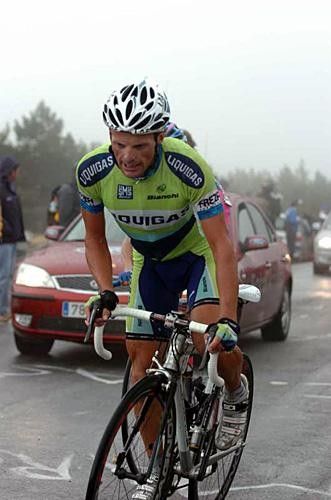 Danilo Di Luca (Liquigas) in the hurt box