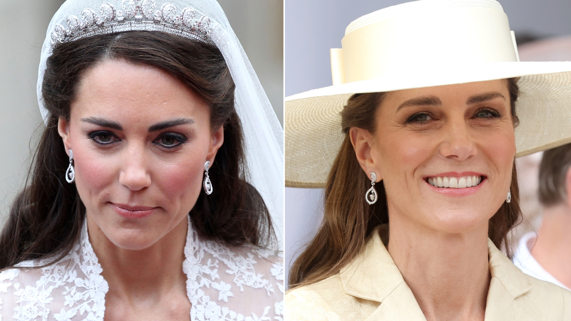 Princess Kate rewears her wedding day earrings for Garter Day 2026, a pair of pave diamond jewels featuring acorns in reference to the Middleton coat of arms