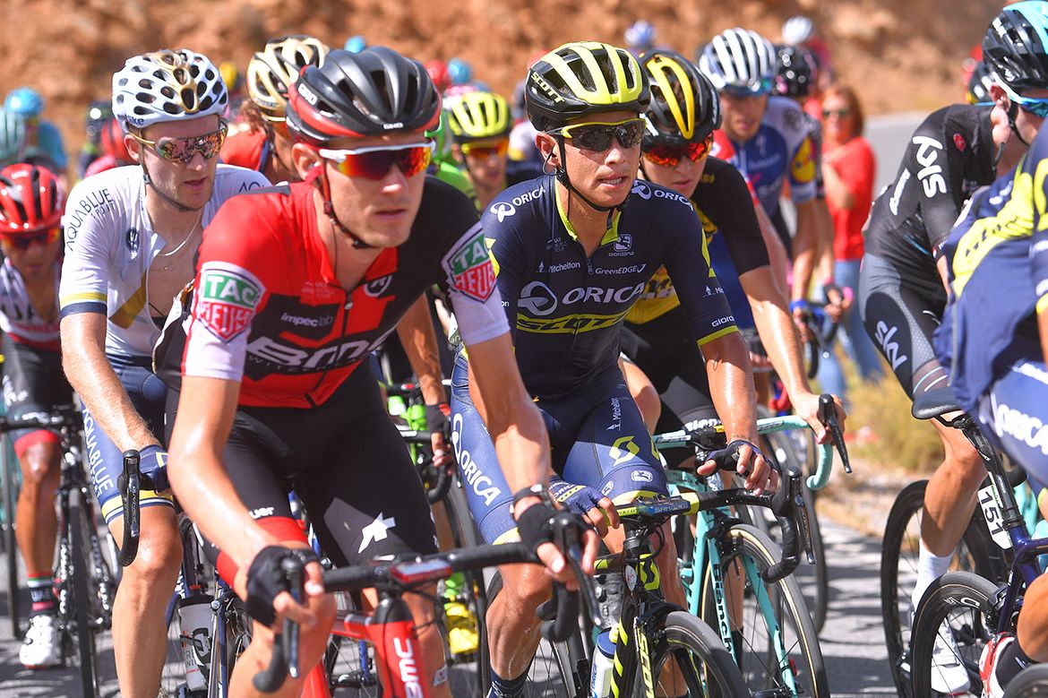 Tejay van Garderen on stage 15 of the Vuelta a Espa&ntilde;a