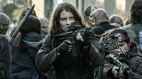 Lauren Cohan as Maggie Rhee in The Walking Dead season 11