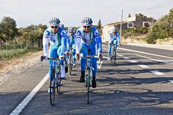 NetApp riders enjoyed the Spanish sunshine