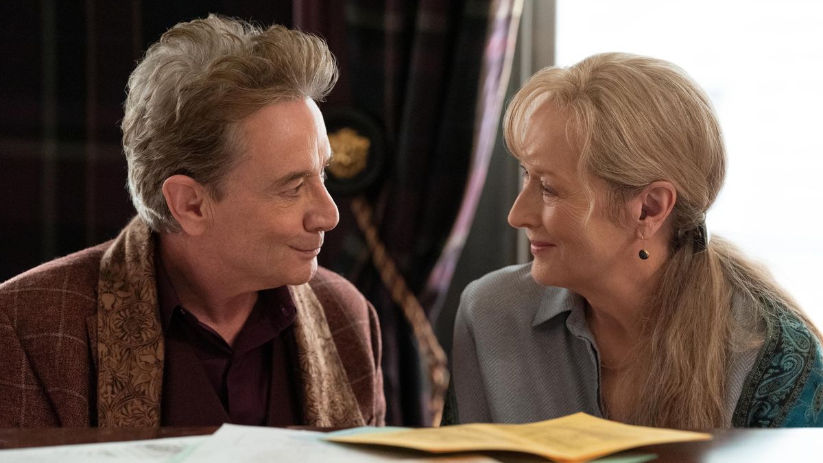 Martin Short and Meryl Streep in Only Murders in the Building