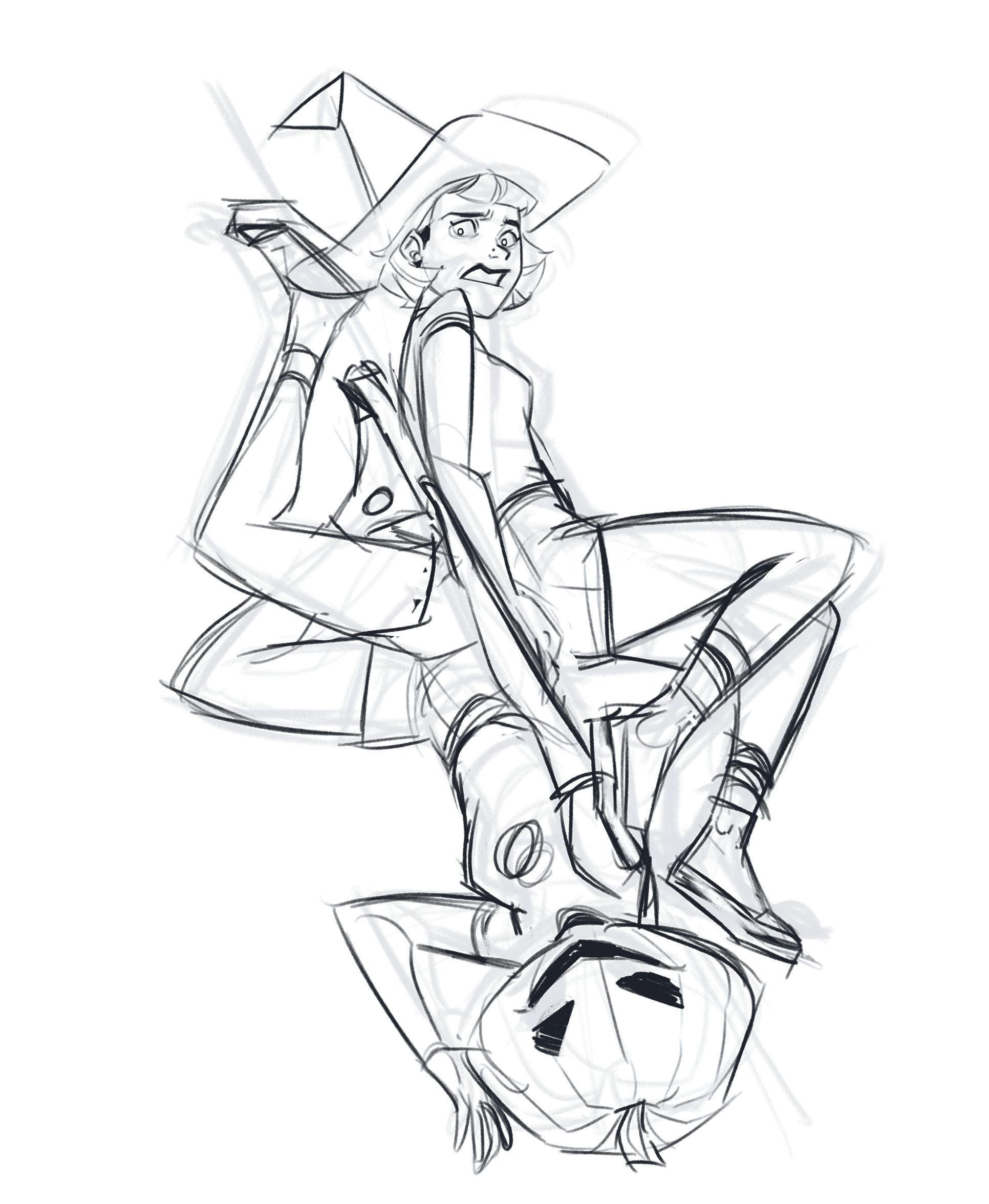 Character art sketches