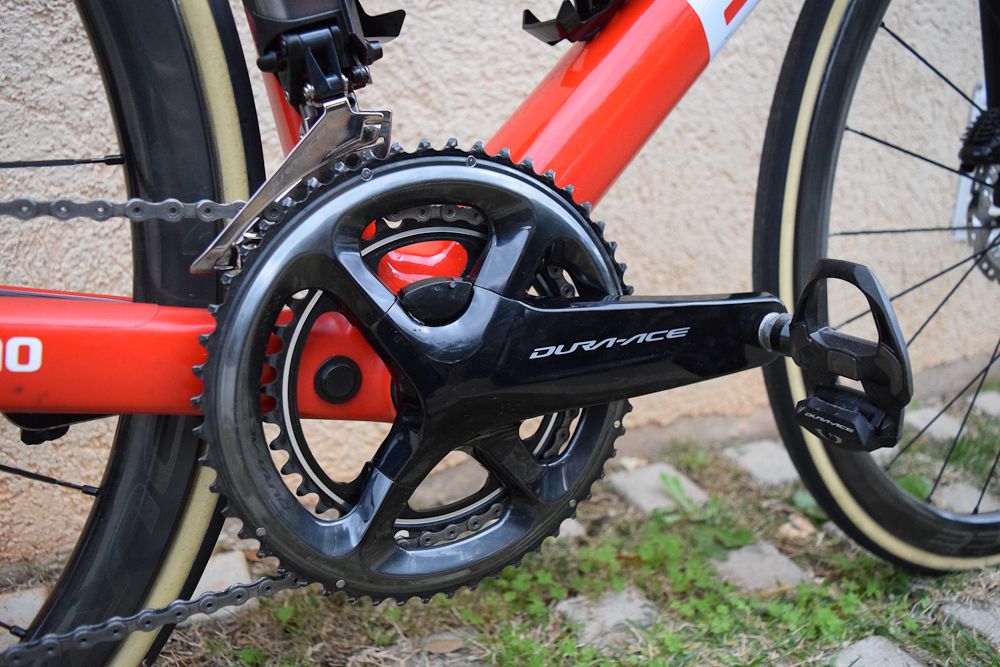 For the 2018 season BMC have switched from SRM power meters to Shimano's integrated power meter cranksets