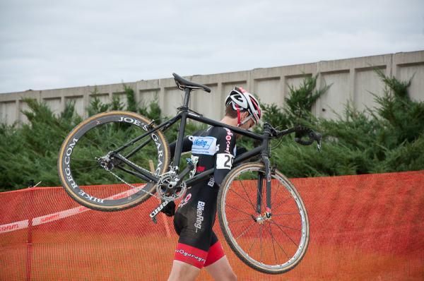 Evan Huff was the victim of a start line crash for the second time this season