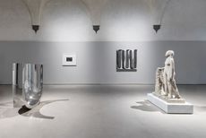 Installation view of ‘Davide Balliano: L’Attesa’ at Museo Novecento, Florence
