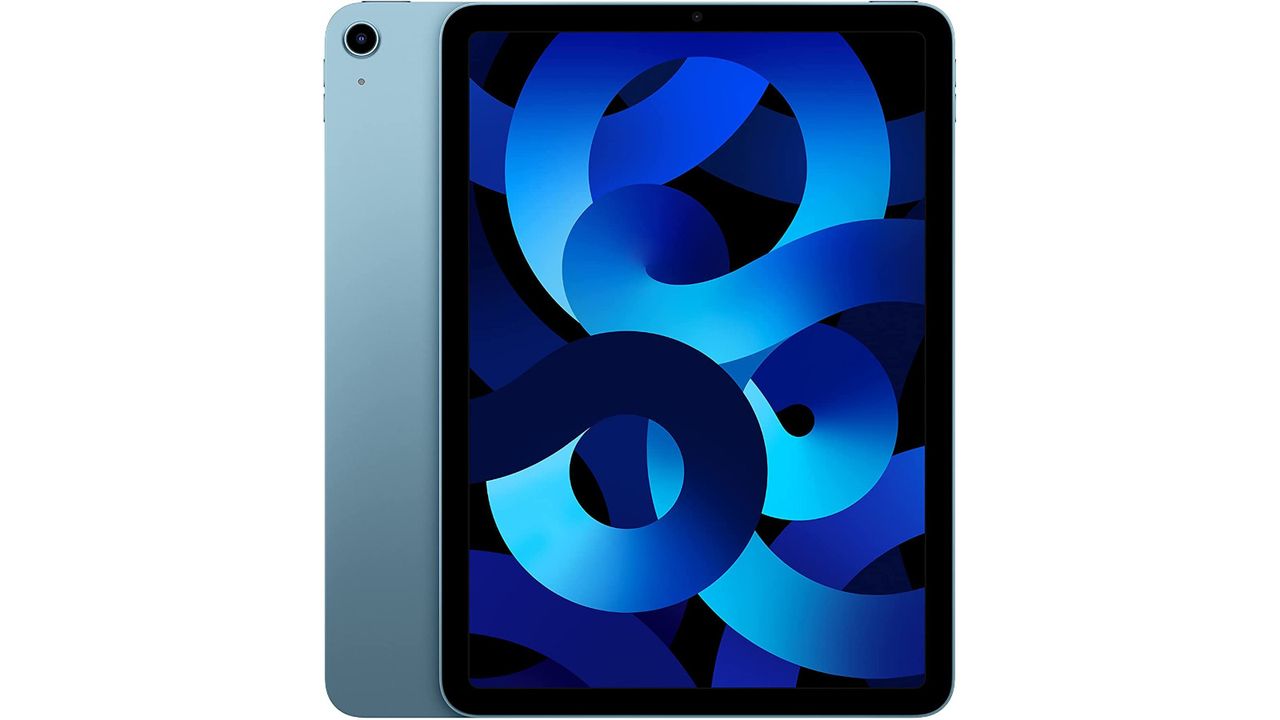 Apple iPad Air 2022 5th gen front and rear views