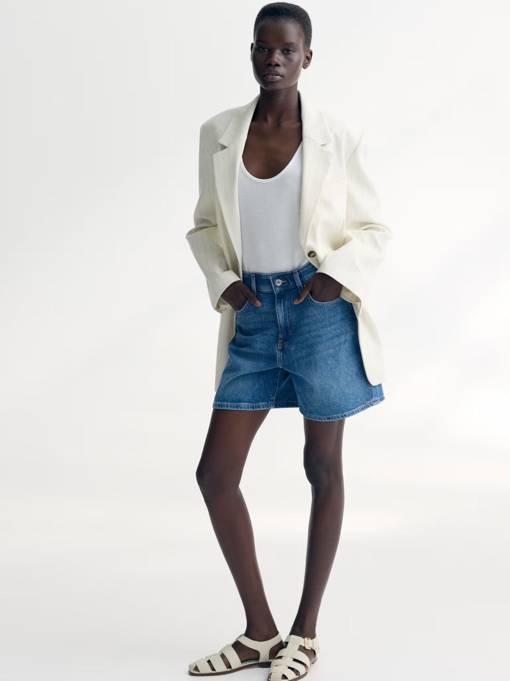 Pilcro Boyfriend Denim Jacket