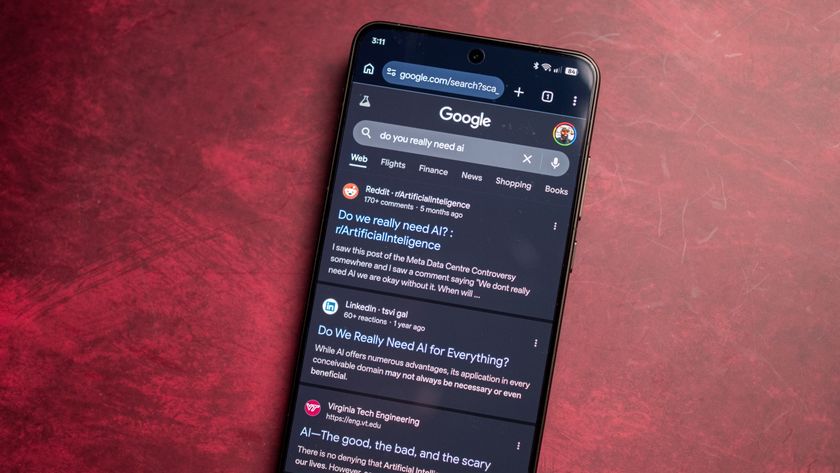 Google Search Web mode on a Find X9 Ultra