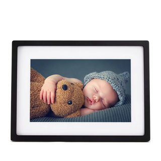Skylight Frame 10-inch digital photo frame on a white background