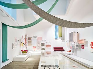 Display of architecture inspired by Alexander Girard
