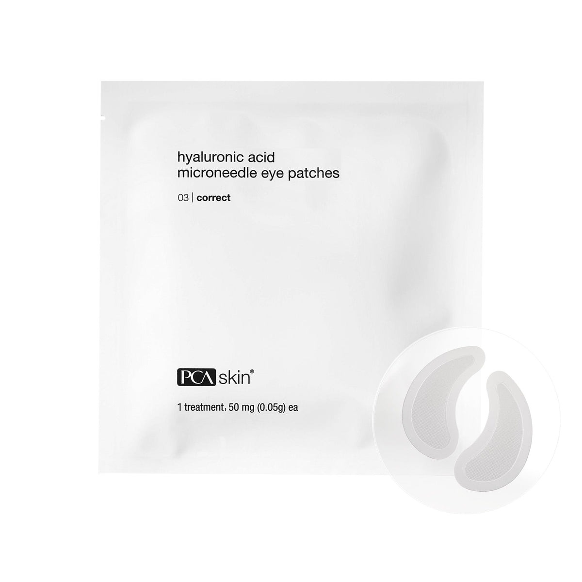 PCA Skin Hyaluronic Acid Microneedle Eye Patches