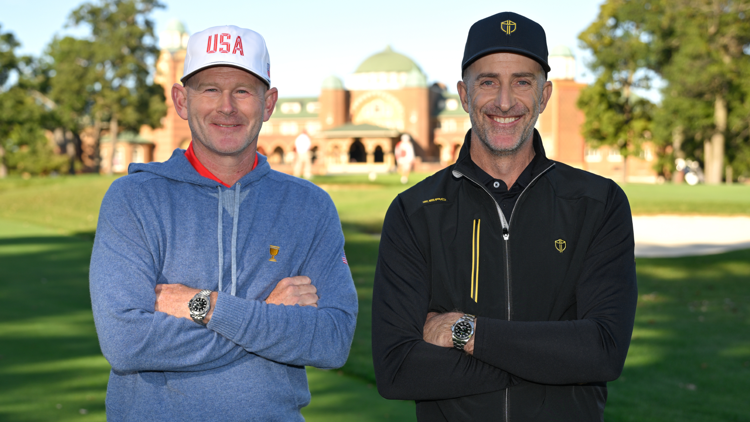 Brandt Snedeker and Geoff Ogilvy