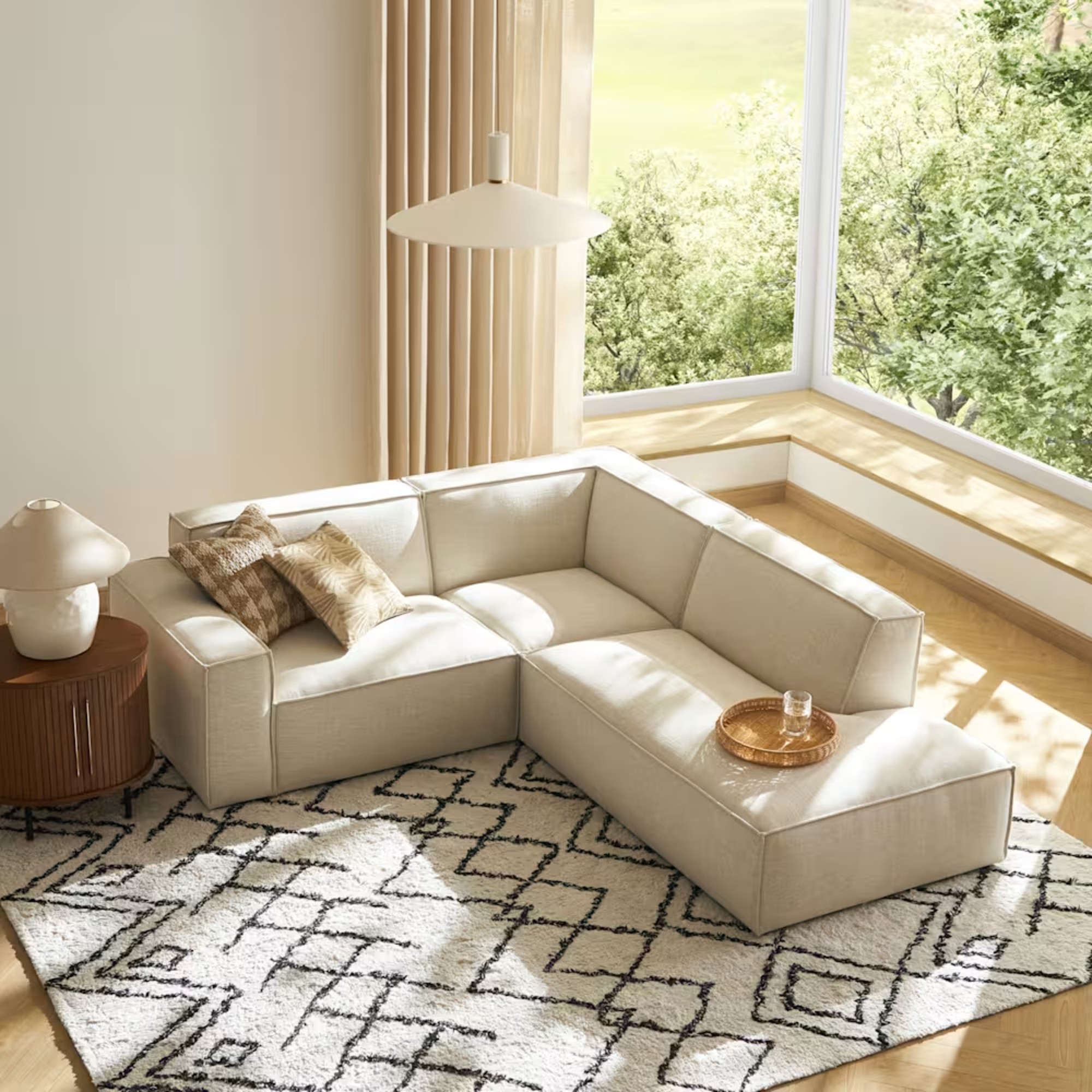 Castlery Jonathan Side Chaise Corner Sofa