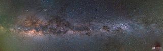 Night sky photographer Amit Ashok Kamble captured this amazing panorama of the Milky Way over Pakiri Beach, New Zealand by stitching 10 images together into a complete mosaic. Image submitted May 5, 2014.