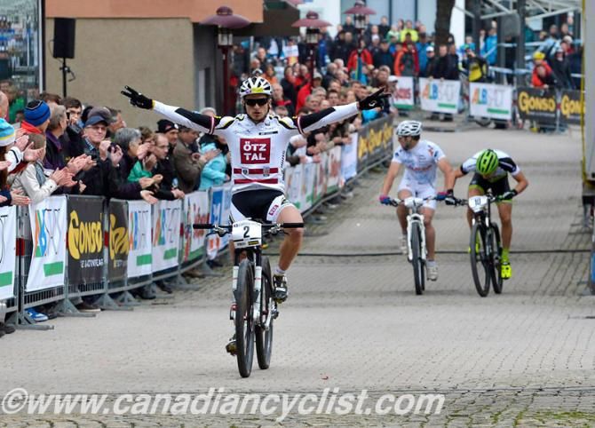 Daniel Federspiel wins the eliminator World Cup in Albstadt