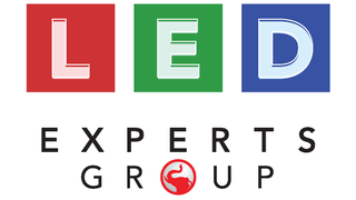 The LED Experts Group logo. The L is in red, E is in green and D is in blue for added effect.