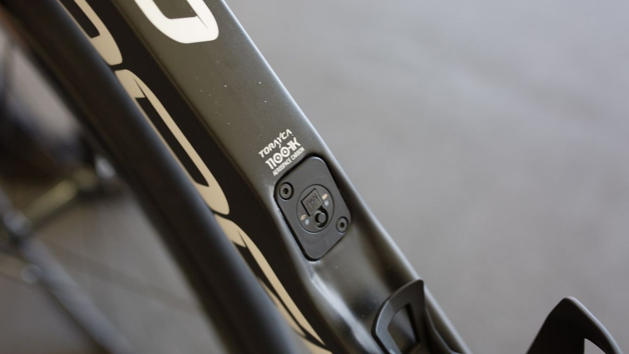 Pinarello's E-Link system to charge and update the Di2 system