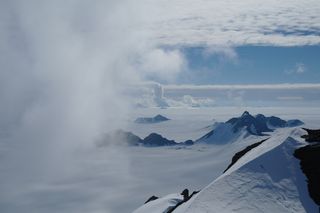 Staccato Peaks on Antarctic Peninsula