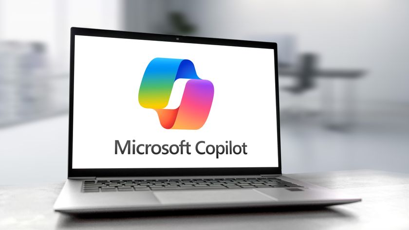 Microsoft Copilot on a laptop.