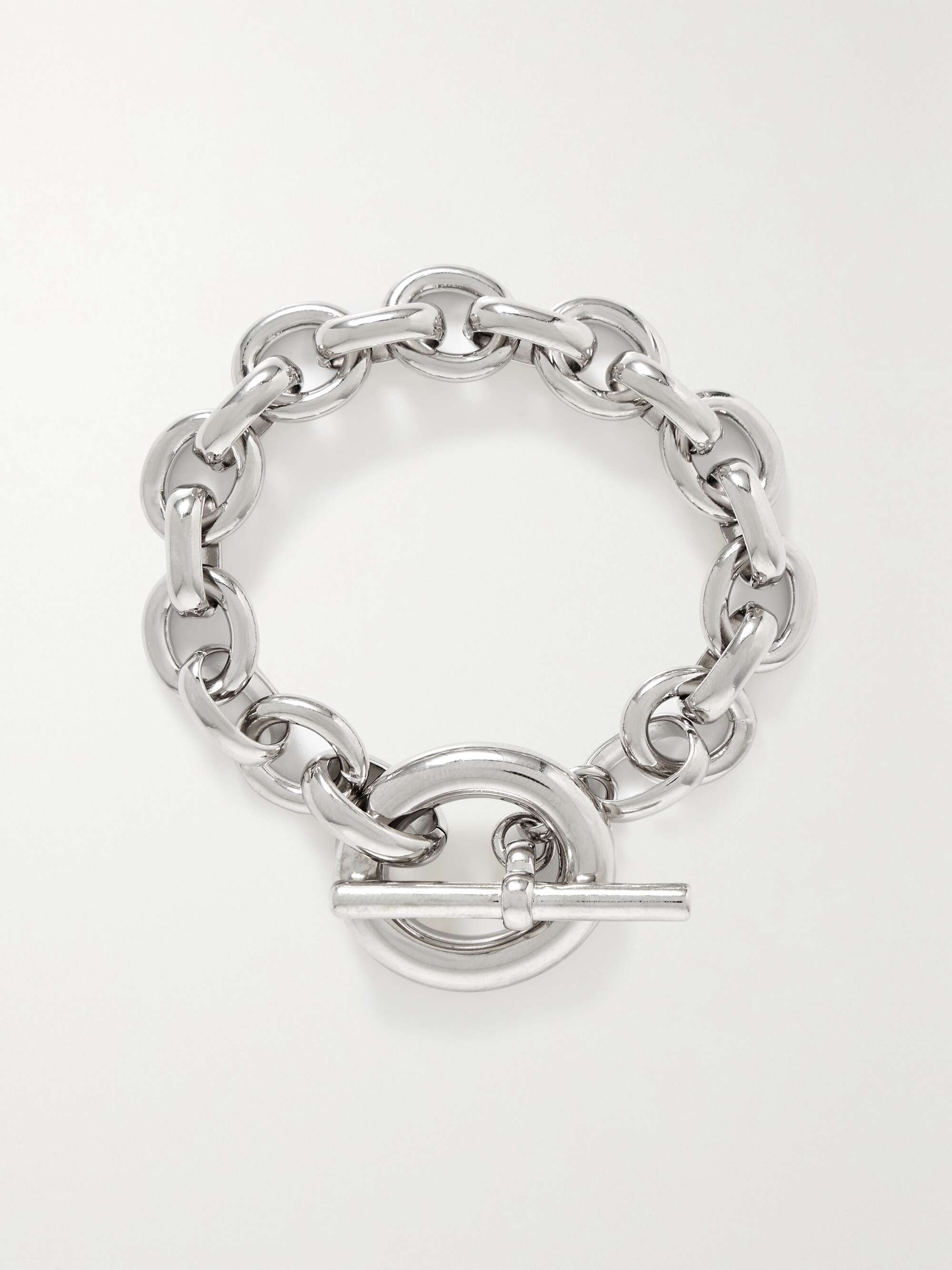 + Net Sustain Portrait Platinum-Plated Bracelet