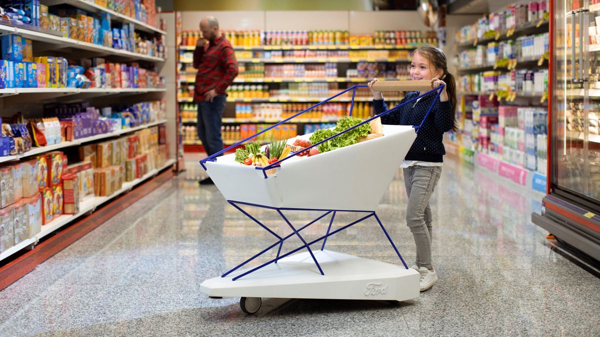 Ford shopping cart