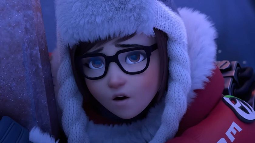 Overwatch hero Mei looks concerned in official Rise and Shine animated short.