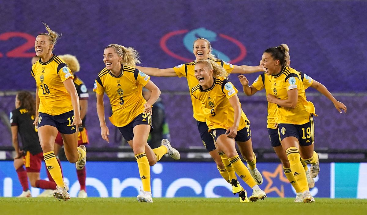 Sweden v Belgium – UEFA Women’s Euro 2022 – Quarter Final – Leigh Sports Village