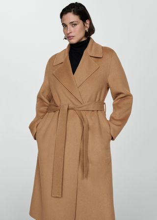 Belt Handmade Coat - Women | Mango United Kingdom