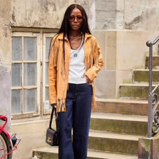 street style outfit from Copenhagen Fashion Week