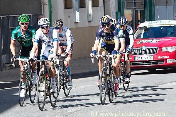 The breakaway on stage 4 of Paris-Nice