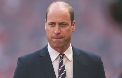 Prince William, Duke of Cambridge during The FA Cup Final match between Chelsea and Liverpool at Wembley Stadium