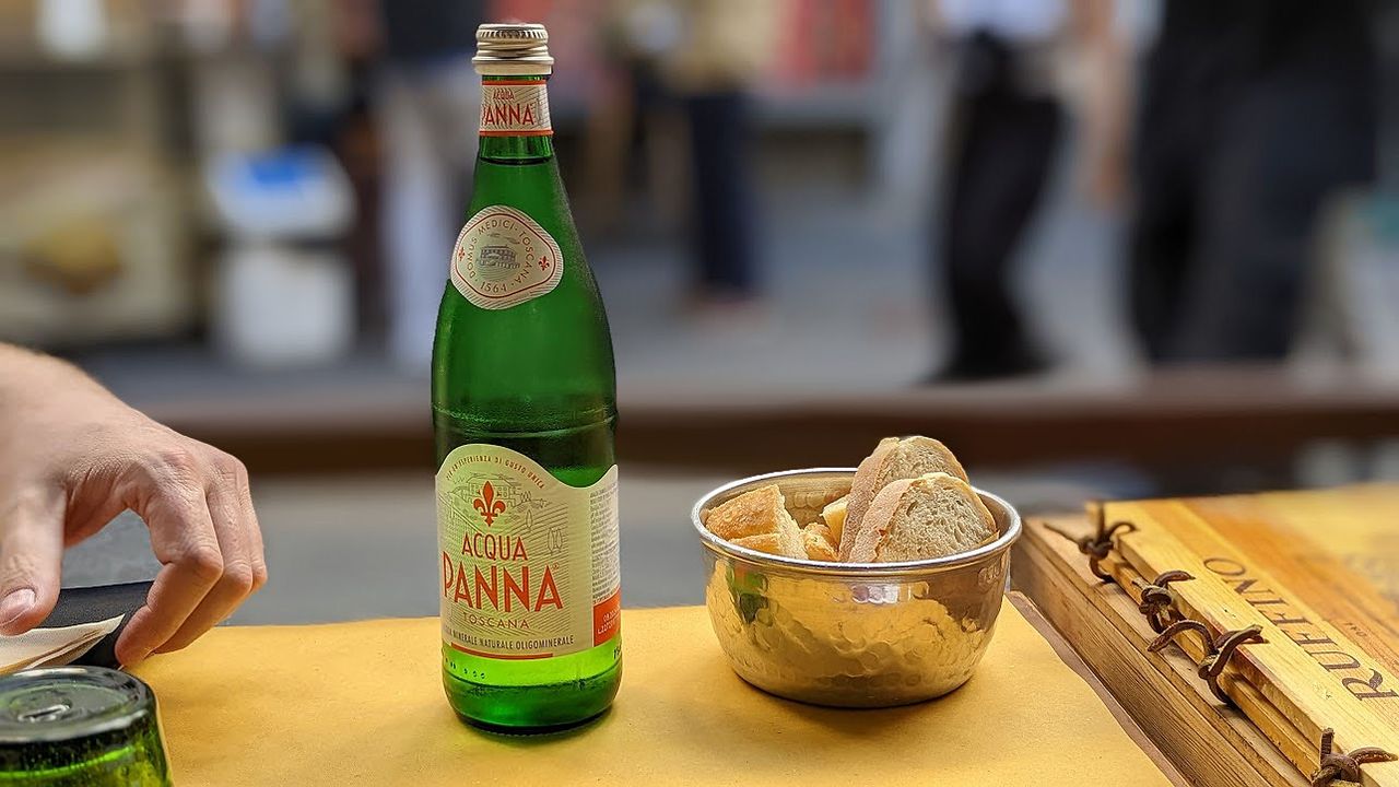 Bottled water and bread bowl pic unedited